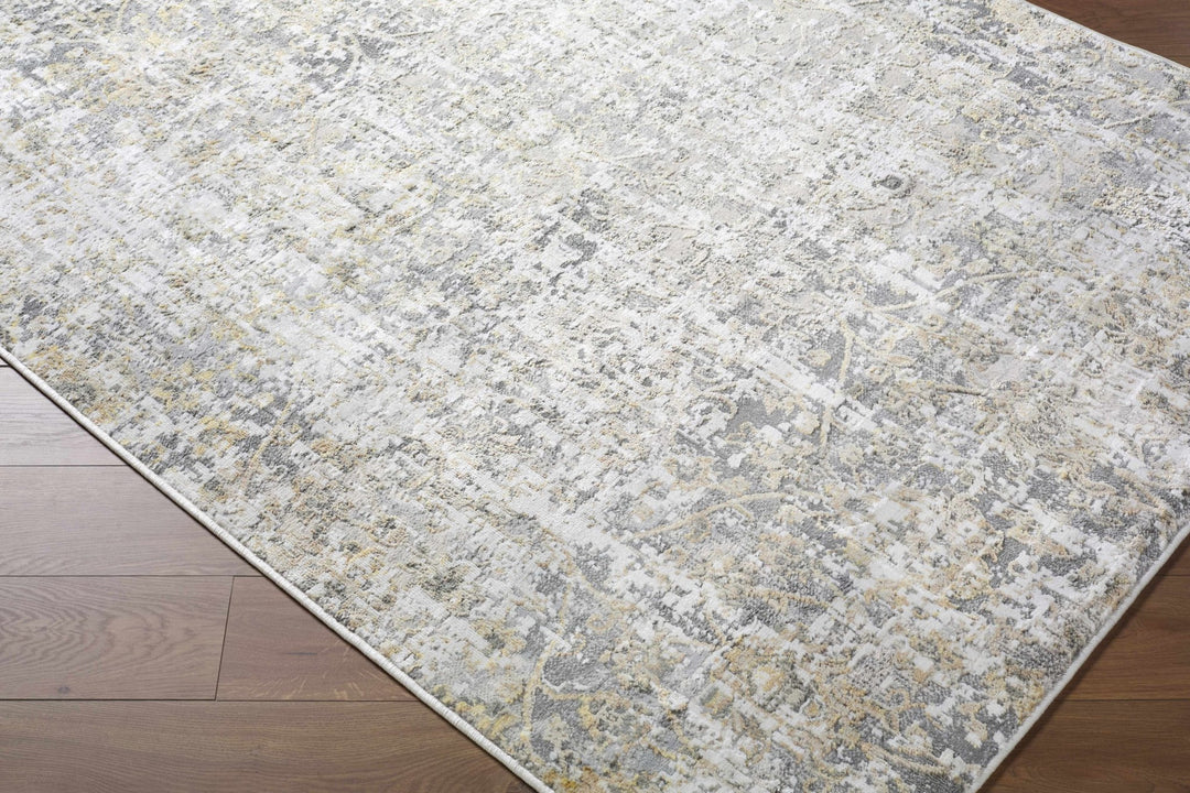 Tiago Modern Abstract Design Ivory And Beige Area Rug - The Rug Decor