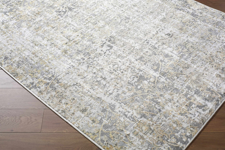 Tiago Modern Abstract Design Ivory And Beige Area Rug - The Rug Decor