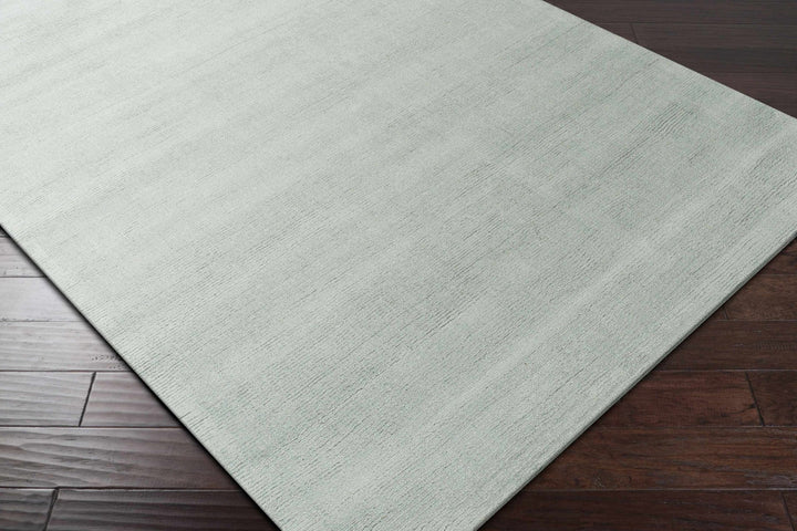 Ticaboo Modern Solid Gray Wool Area Rug - The Rug Decor