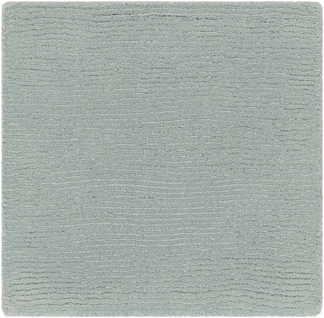 Ticaboo Modern Solid Gray Wool Area Rug - The Rug Decor