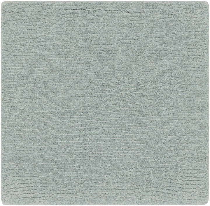 Ticaboo Modern Solid Gray Wool Area Rug - The Rug Decor