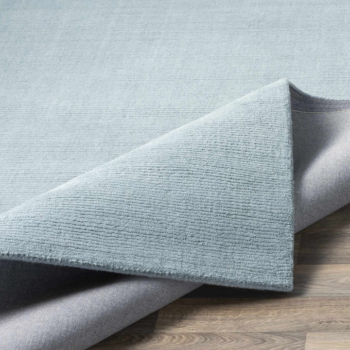 Ticaboo Modern Solid Gray Wool Area Rug - The Rug Decor