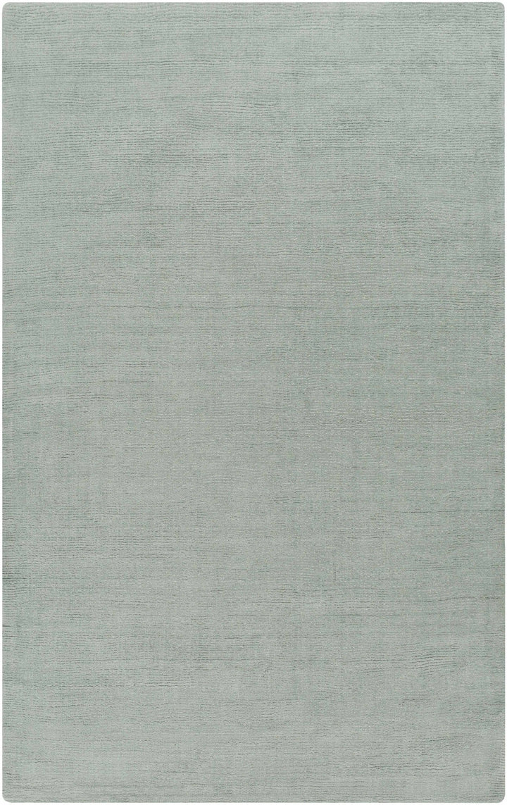 Ticaboo Modern Solid Gray Wool Area Rug - The Rug Decor
