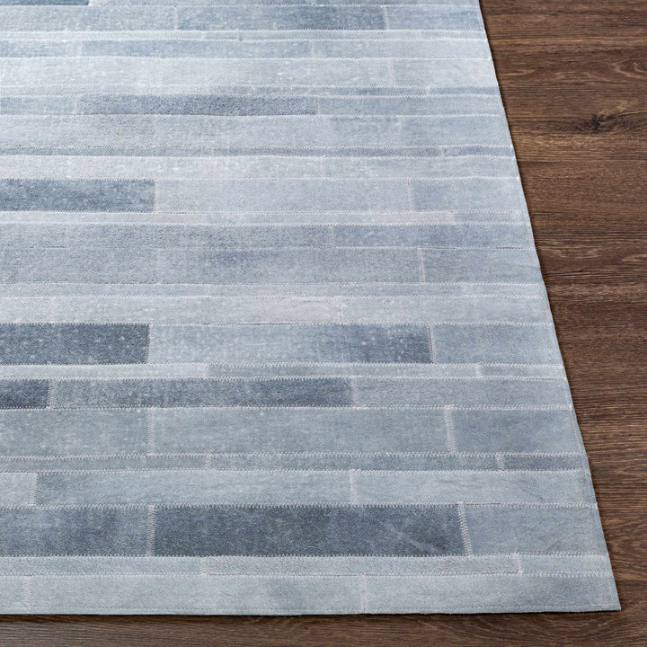 Tieri Contemporary Abstract Gray And Charcoal Area Rug