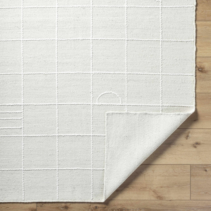 Tieve Modern Geometrical Design White Area Rug - The Rug Decor