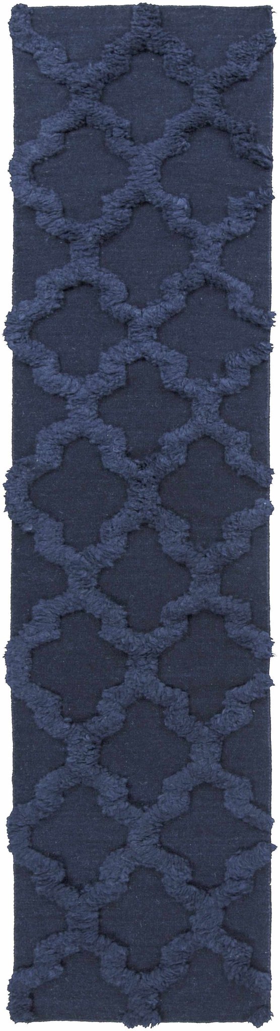Tigerville Modern Geometrical Design Blue Hand Woven Area Rug - The Rug Decor