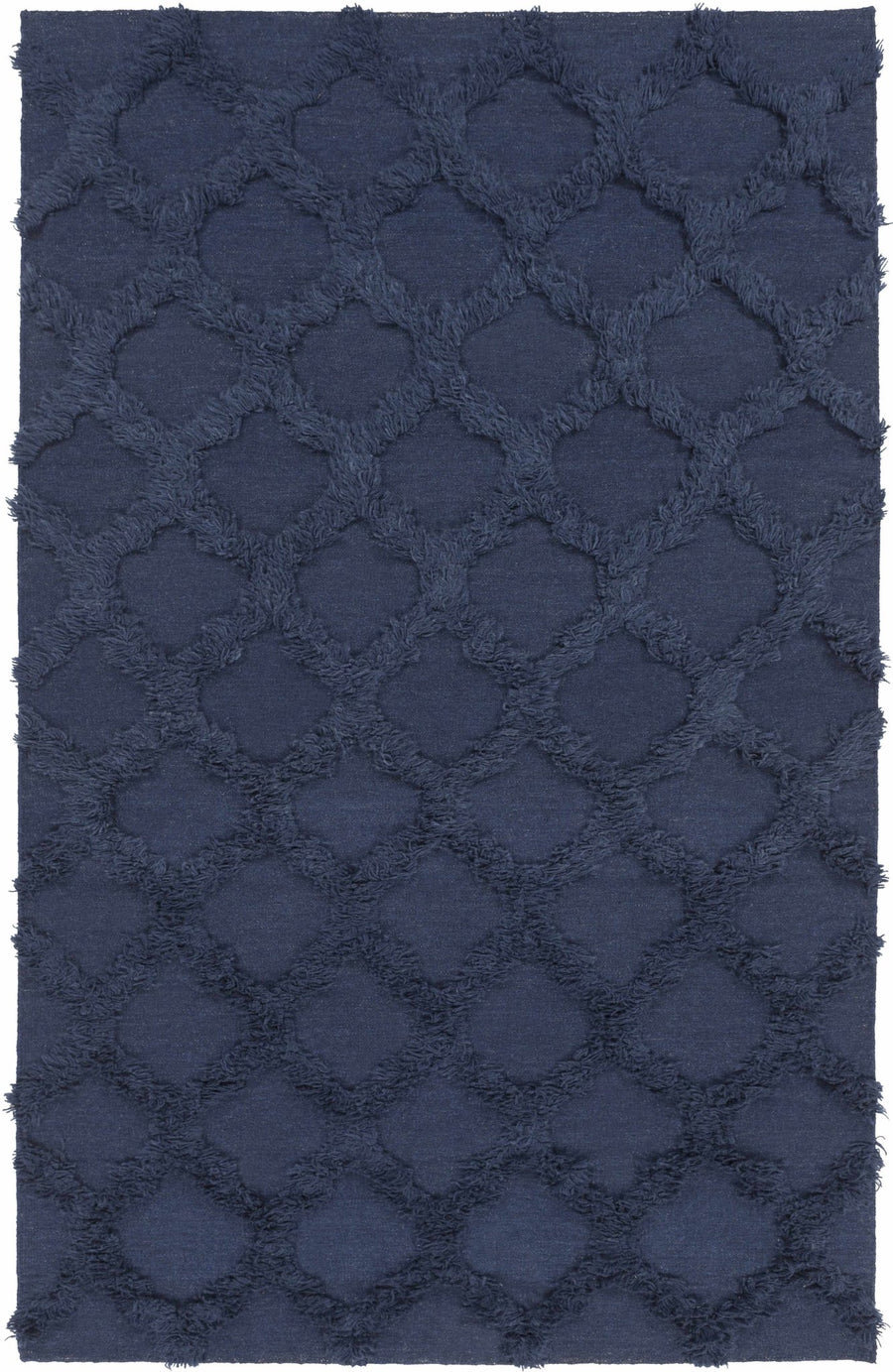 Tigerville Modern Geometrical Design Blue Hand Woven Area Rug - The Rug Decor