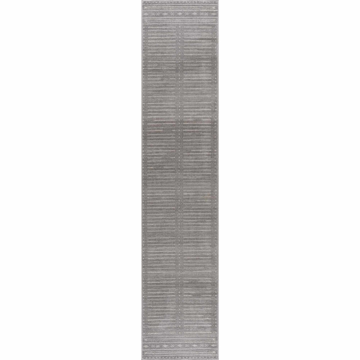 Tigri Aztec Modern Style Ivory & Gray Area Rug - The Rug Decor