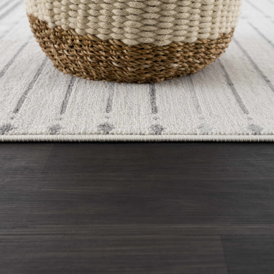 Tigri Contemporary Gray And Charcoal Area Rug - The Rug Decor