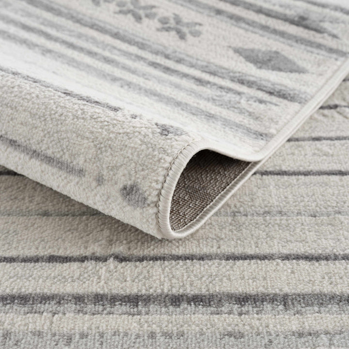 Tigri Contemporary Gray And Charcoal Area Rug - The Rug Decor