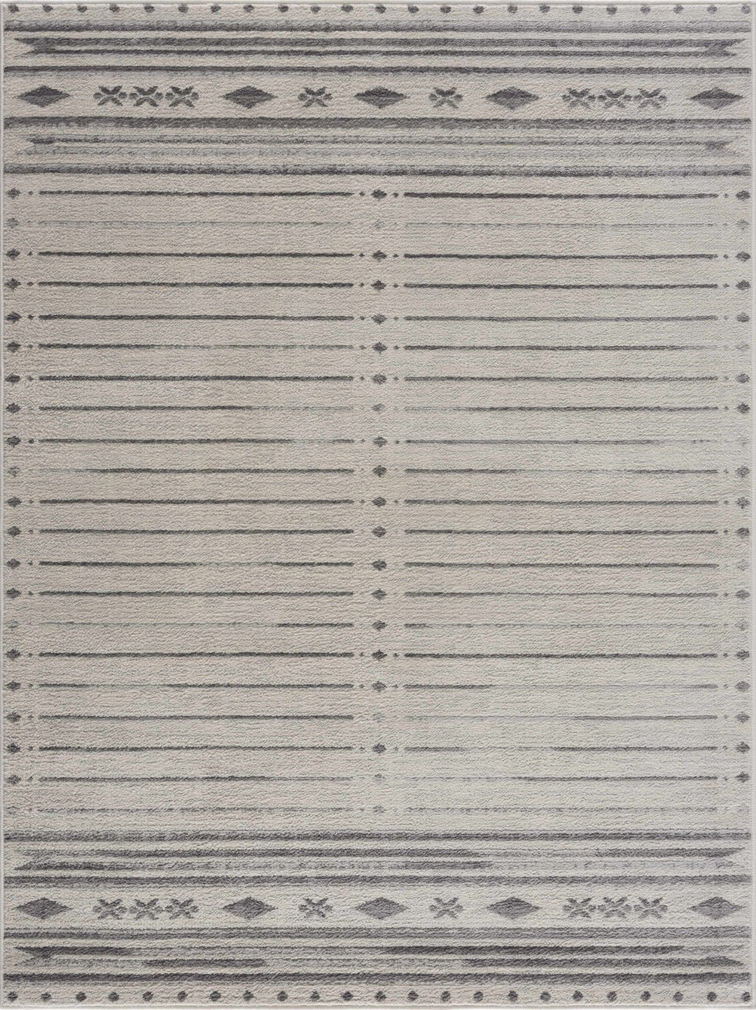 Tigri Contemporary Gray And Charcoal Area Rug - The Rug Decor
