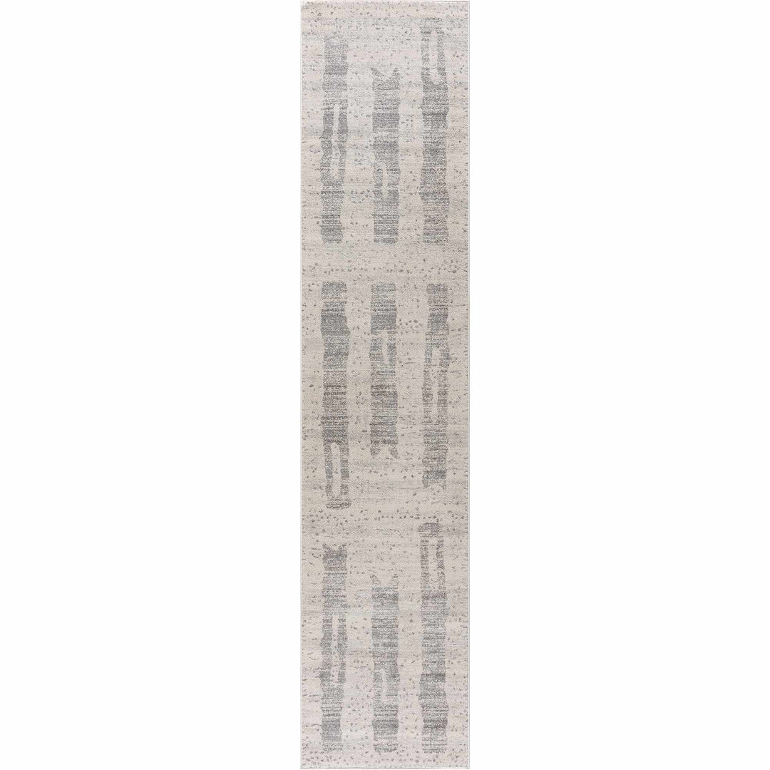 Tigria Contemporary Gray And Ivory Area Rug - The Rug Decor