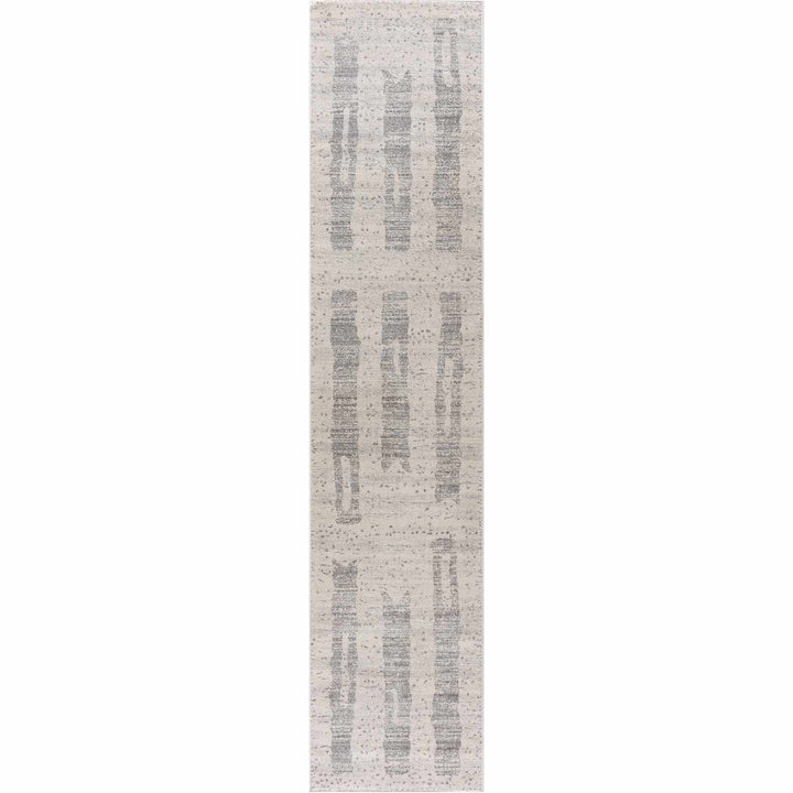 Tigria Contemporary Gray And Ivory Area Rug - The Rug Decor
