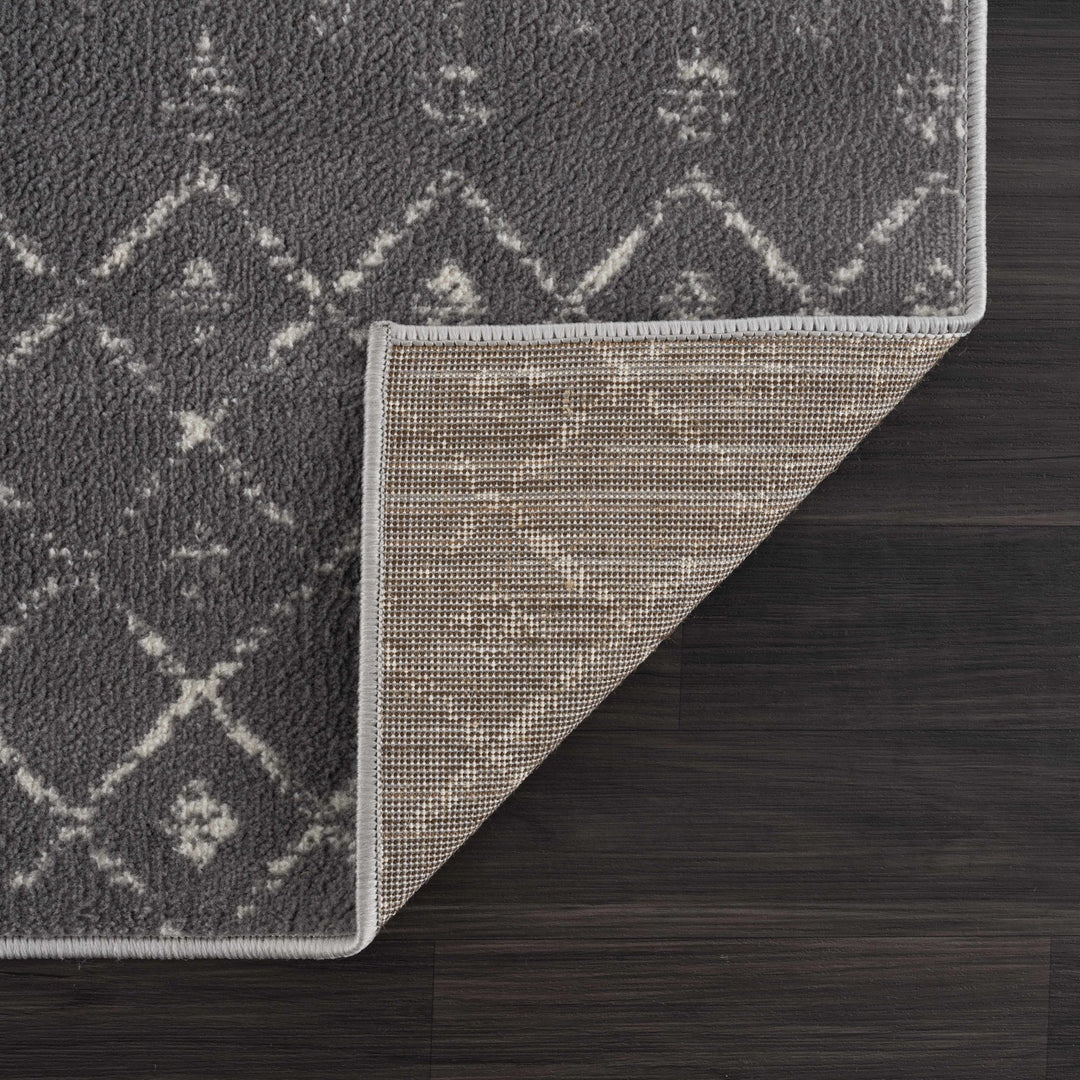 Tigrican Contemporary Charcoal And Ivory Area Rug - The Rug Decor