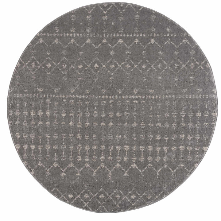 Tigrican Contemporary Gray And Ivory Area Rug - The Rug Decor