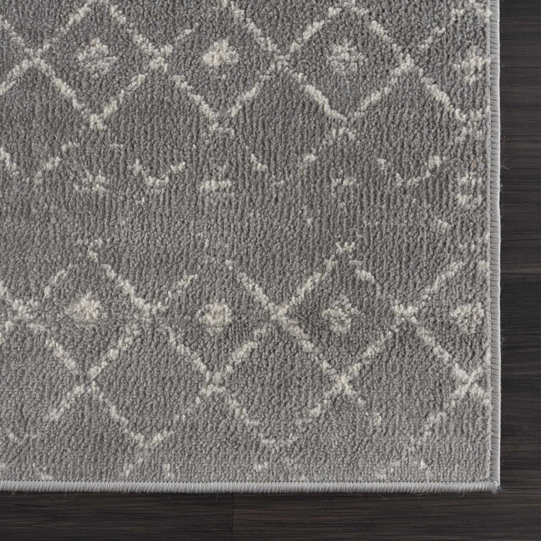 Tigrican Contemporary Gray And Ivory Area Rug - The Rug Decor