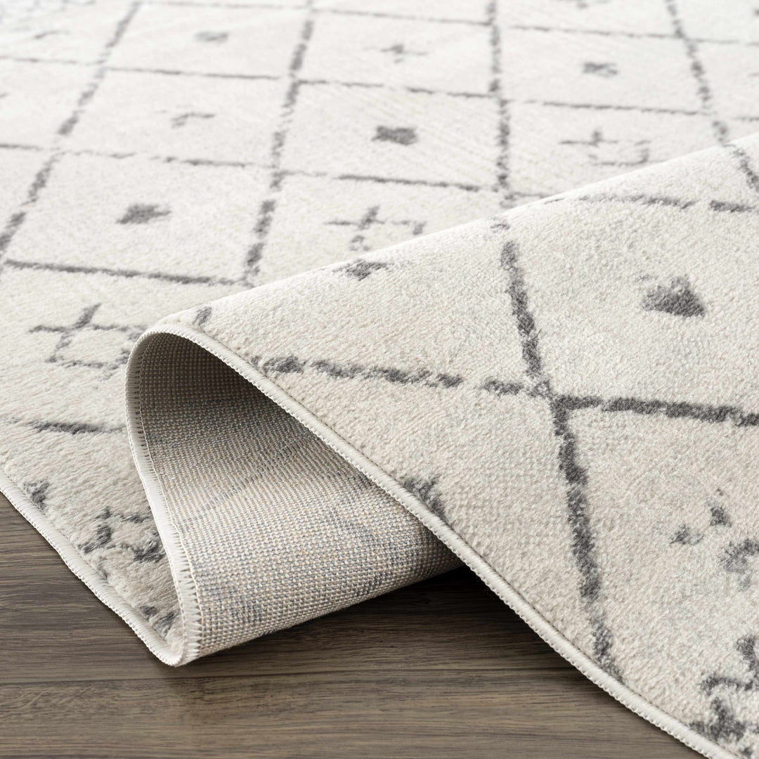 Tigris Modern Geometrical Design Ivory Area Rug - The Rug Decor
