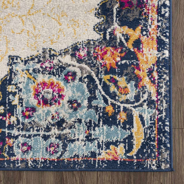 Tigris Traditional Style Ivory And Rust Area Rug - The Rug Decor