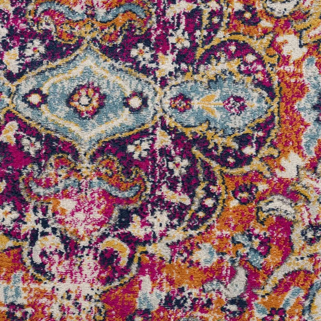 Tigris Traditional Style Ivory And Rust Area Rug - The Rug Decor