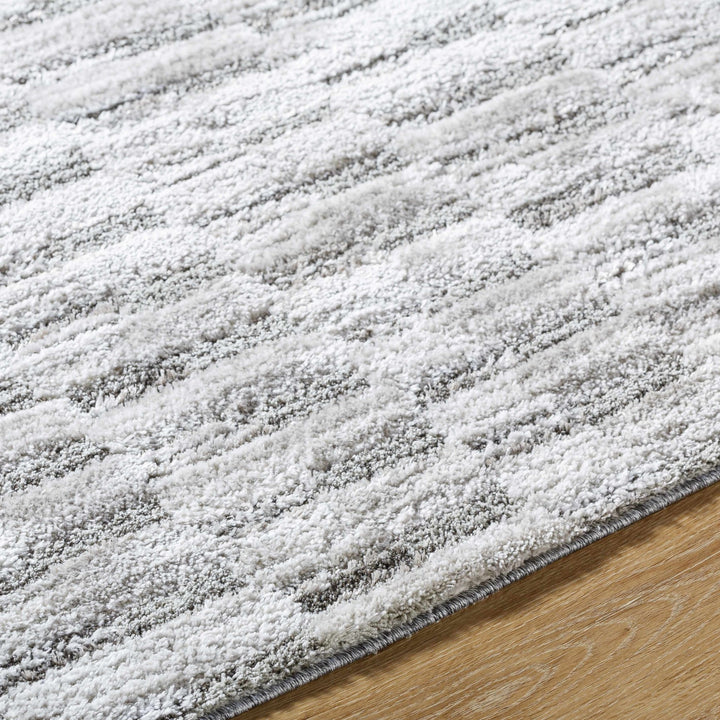 Tiimu Bohemian Style Charcoal Shag Rug - The Rug Decor
