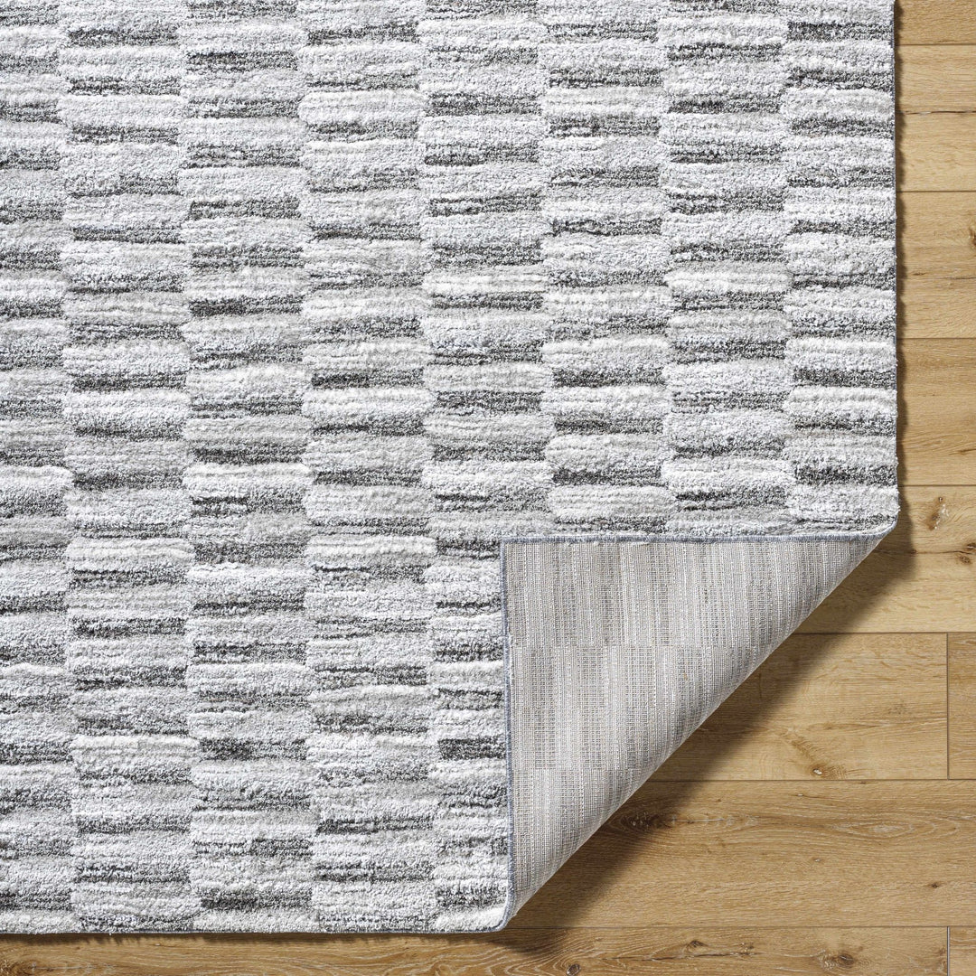 Tiimu Bohemian Style Charcoal Shag Rug - The Rug Decor