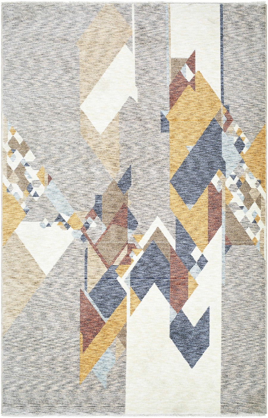 Timea Contemporary Abstract Design Gray Area Rug - The Rug Decor