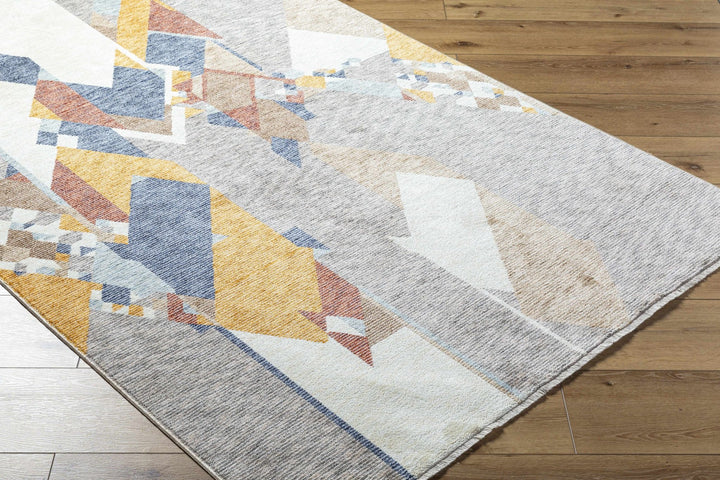 Timea Contemporary Abstract Design Gray Area Rug - The Rug Decor