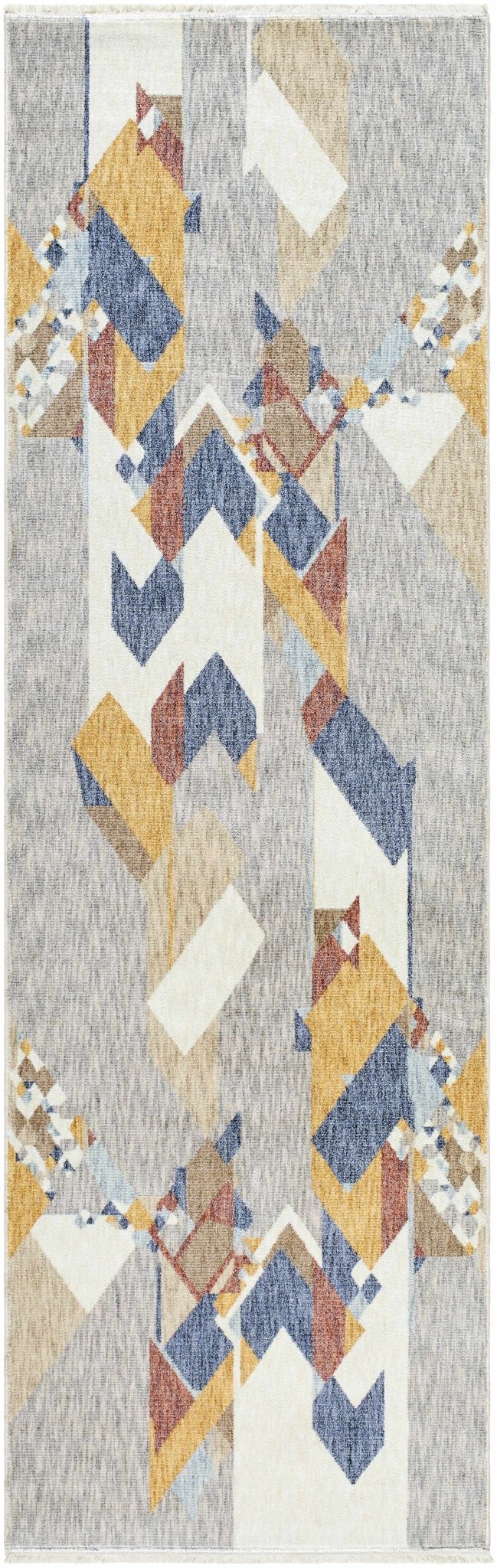 Timea Contemporary Abstract Design Gray Area Rug - The Rug Decor
