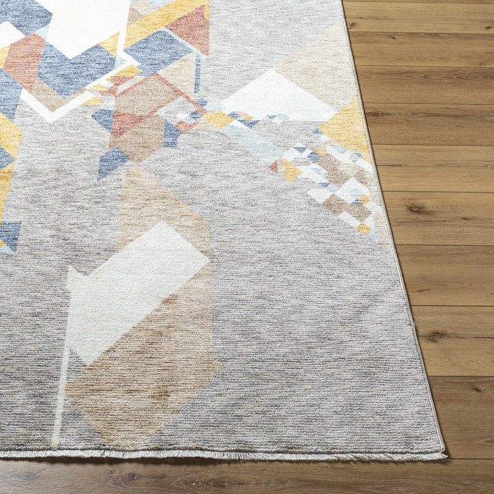 Timea Contemporary Abstract Design Gray Area Rug - The Rug Decor