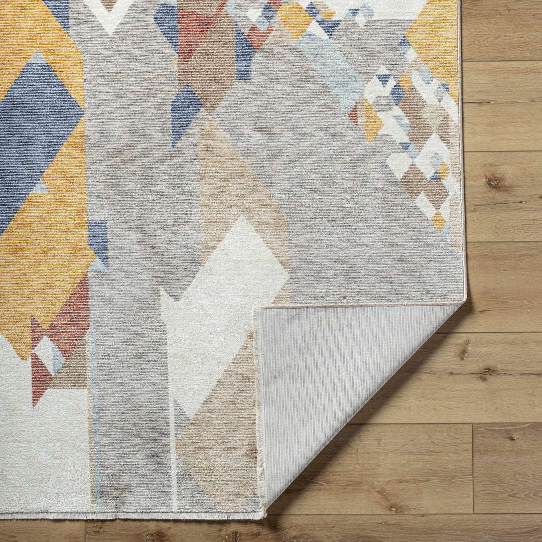 Timea Contemporary Abstract Design Gray Area Rug - The Rug Decor