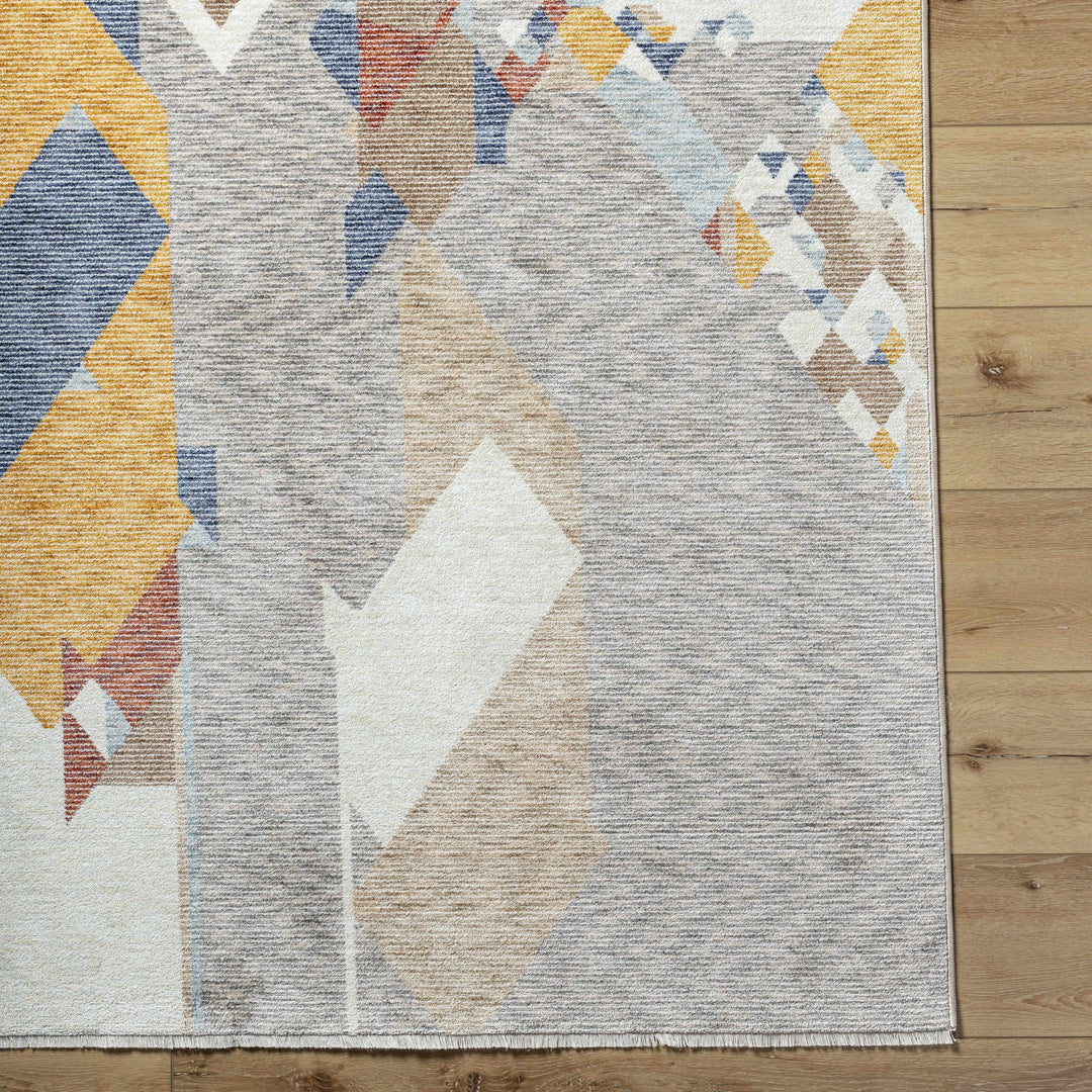 Timea Contemporary Abstract Design Gray Area Rug - The Rug Decor