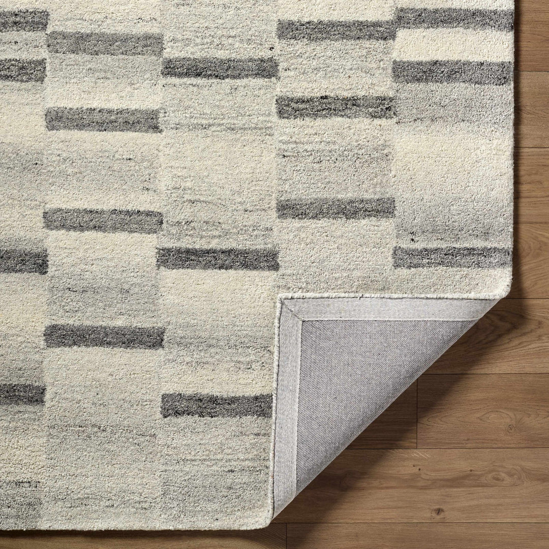 Timmy Ivory Contemporary style Hand Tufted Wool Rug - The Rug Decor