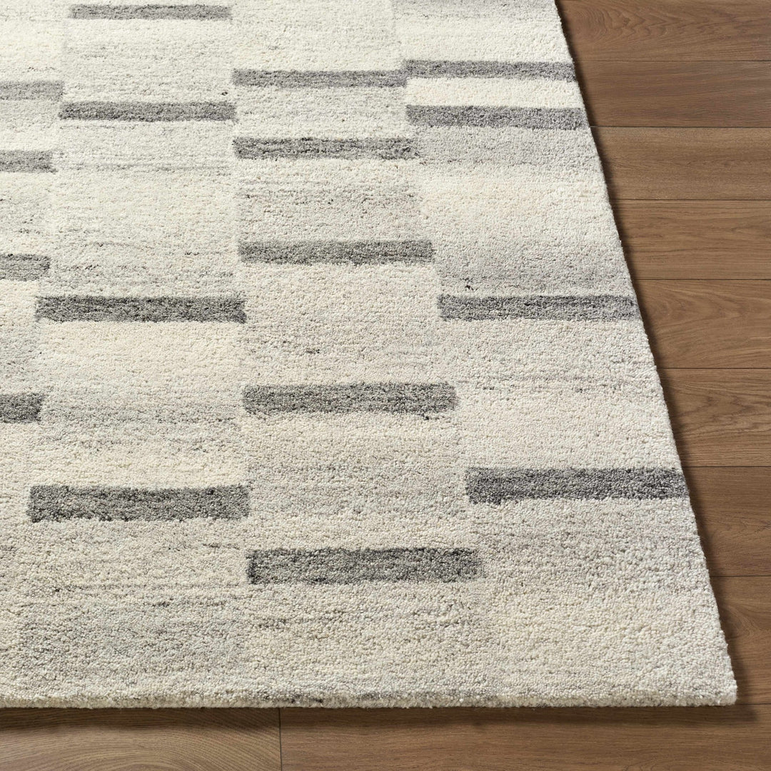 Timmy Ivory Contemporary style Hand Tufted Wool Rug - The Rug Decor