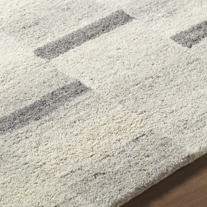 Timmy Ivory Contemporary style Hand Tufted Wool Rug - The Rug Decor