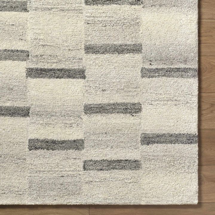 Timmy Ivory Contemporary style Hand Tufted Wool Rug - The Rug Decor