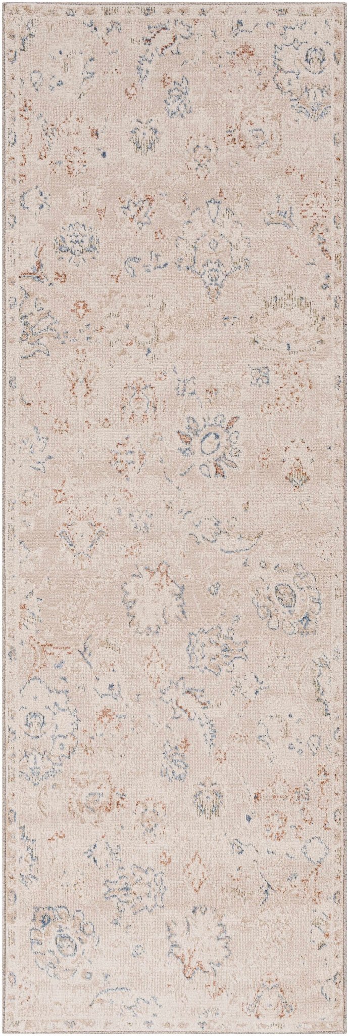Tinampo Traditional Oushak Beige Rug - The Rug Decor
