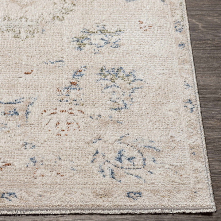 Tinampo Traditional Oushak Beige Rug - The Rug Decor