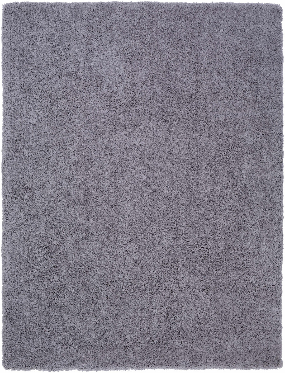 Tingly Modern Solid Gray Polyester Rug - The Rug Decor