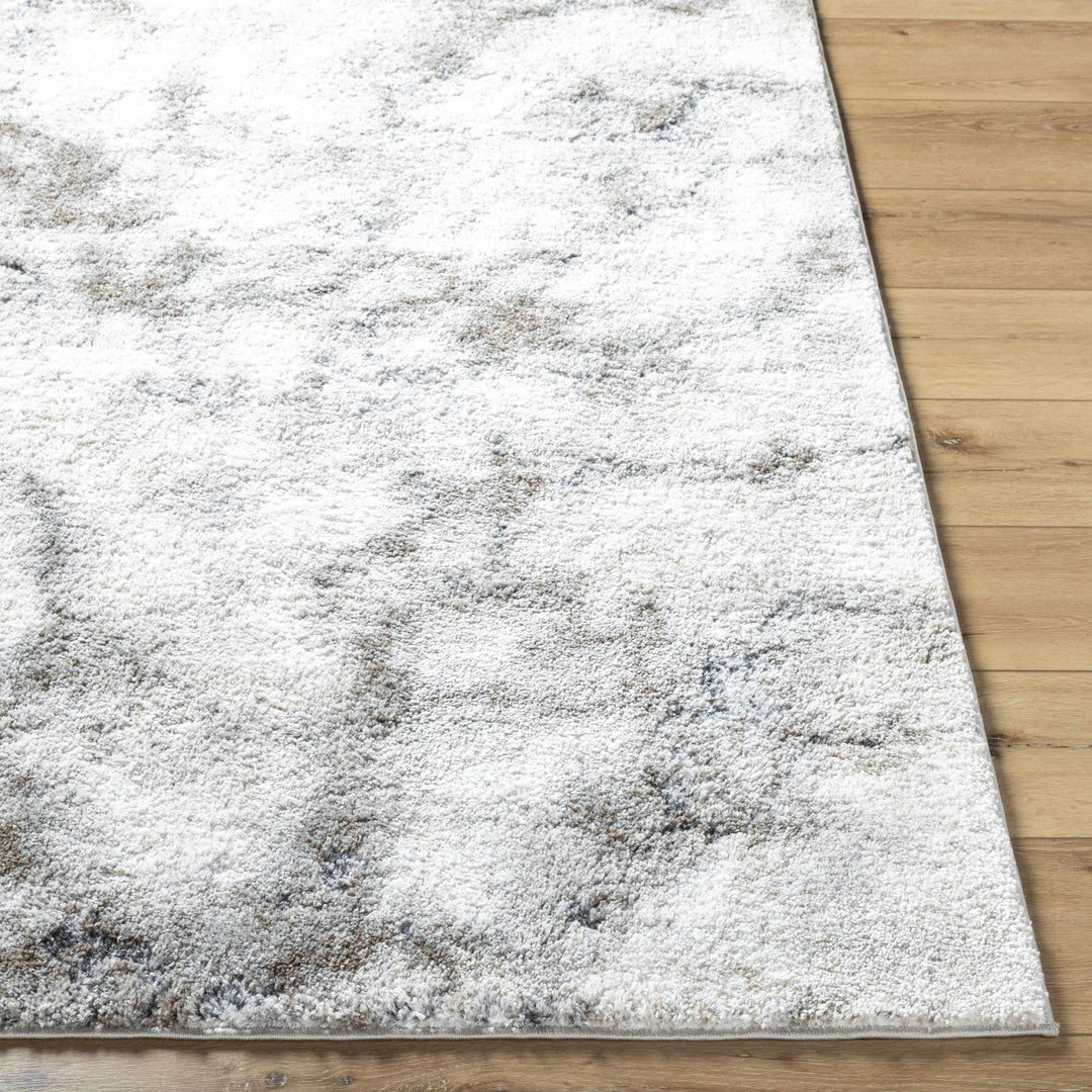 Titan Modern Style Silver And Gray Area Rug - The Rug Decor