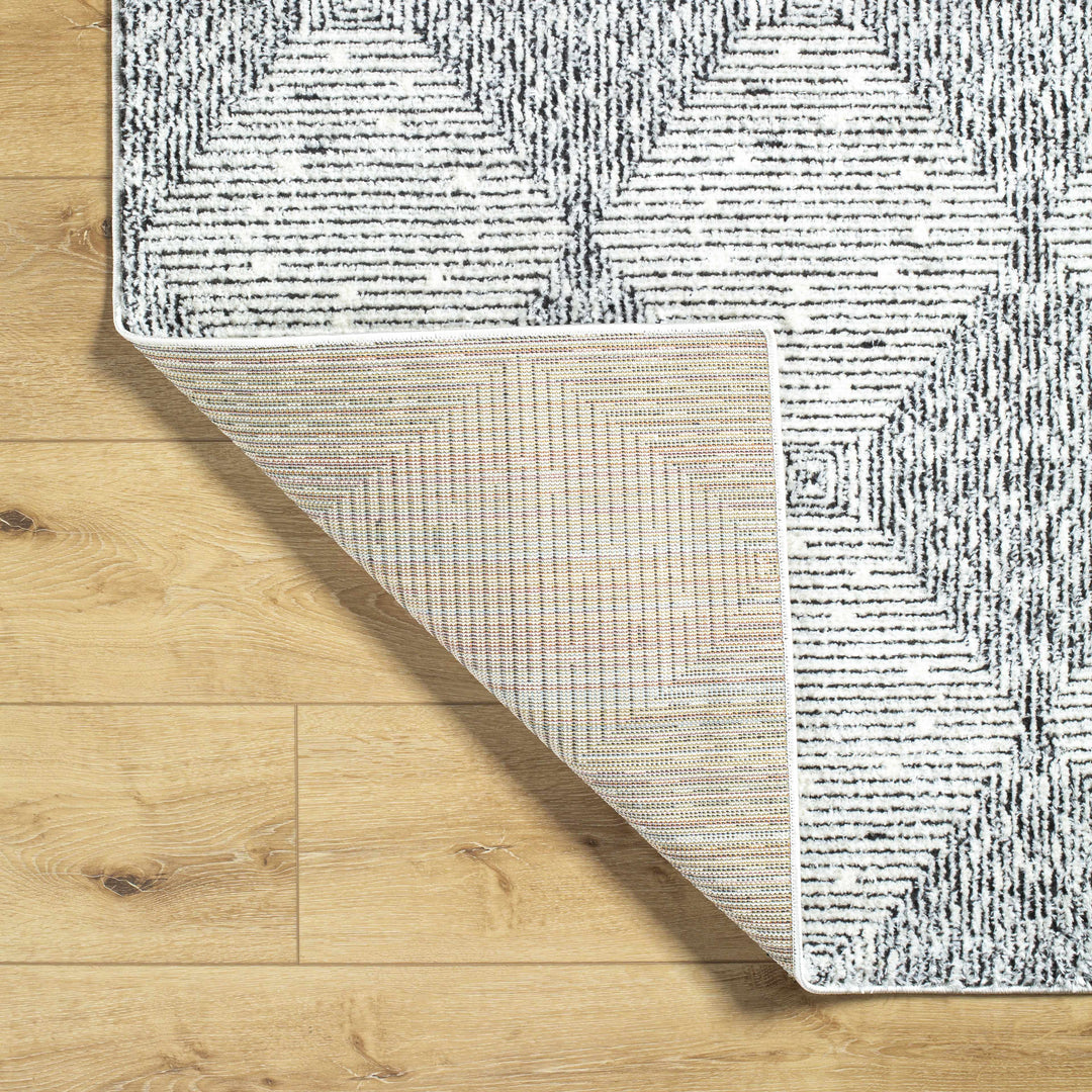 Truda Modern Geometrical Pattern Ivory Rug
