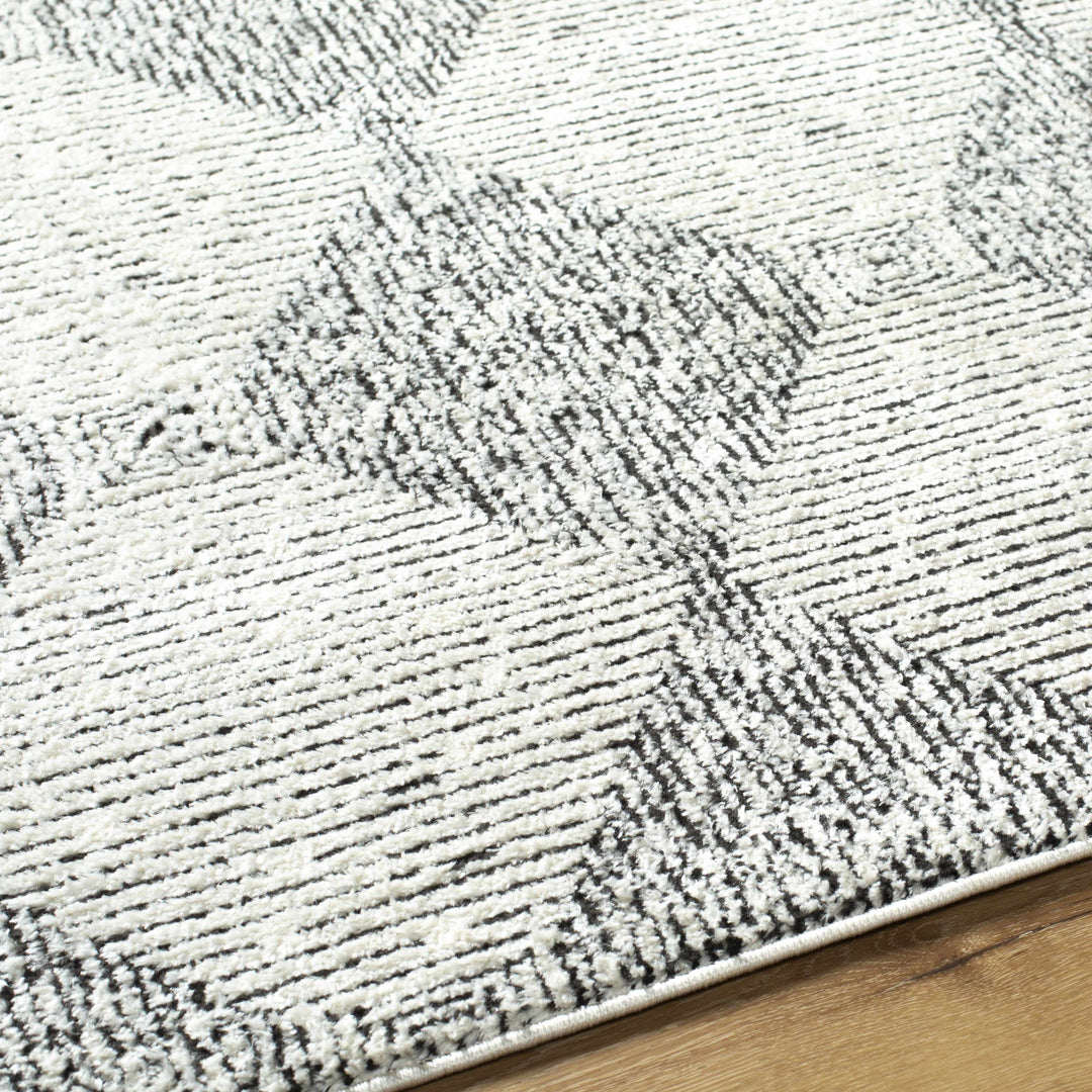 Truda Modern Geometrical Pattern Ivory Rug