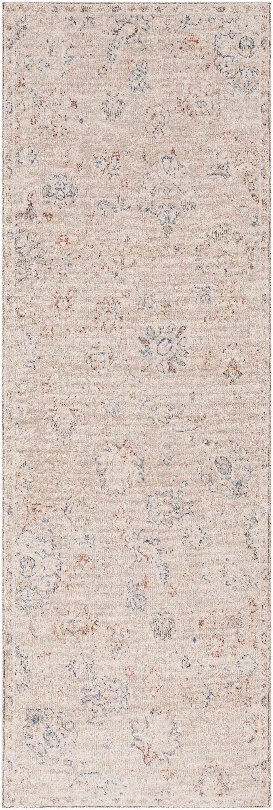 Tinampo Traditional Oushak Beige Rug