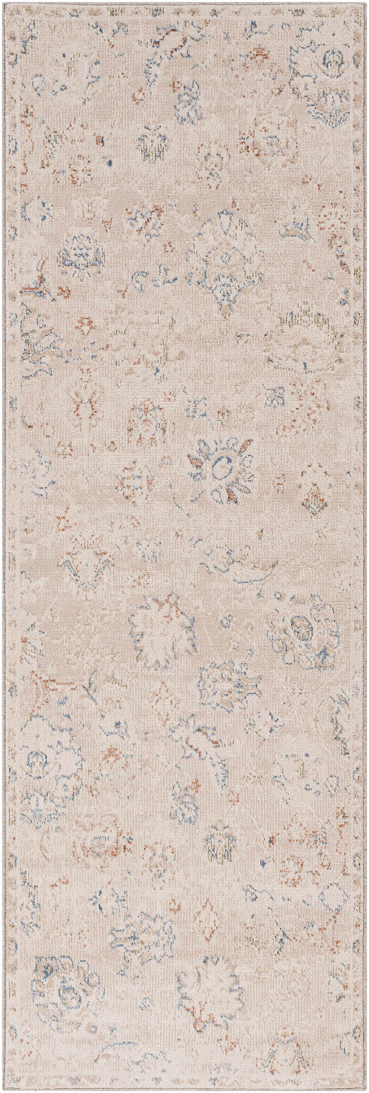 Tinampo Traditional Oushak Beige Rug