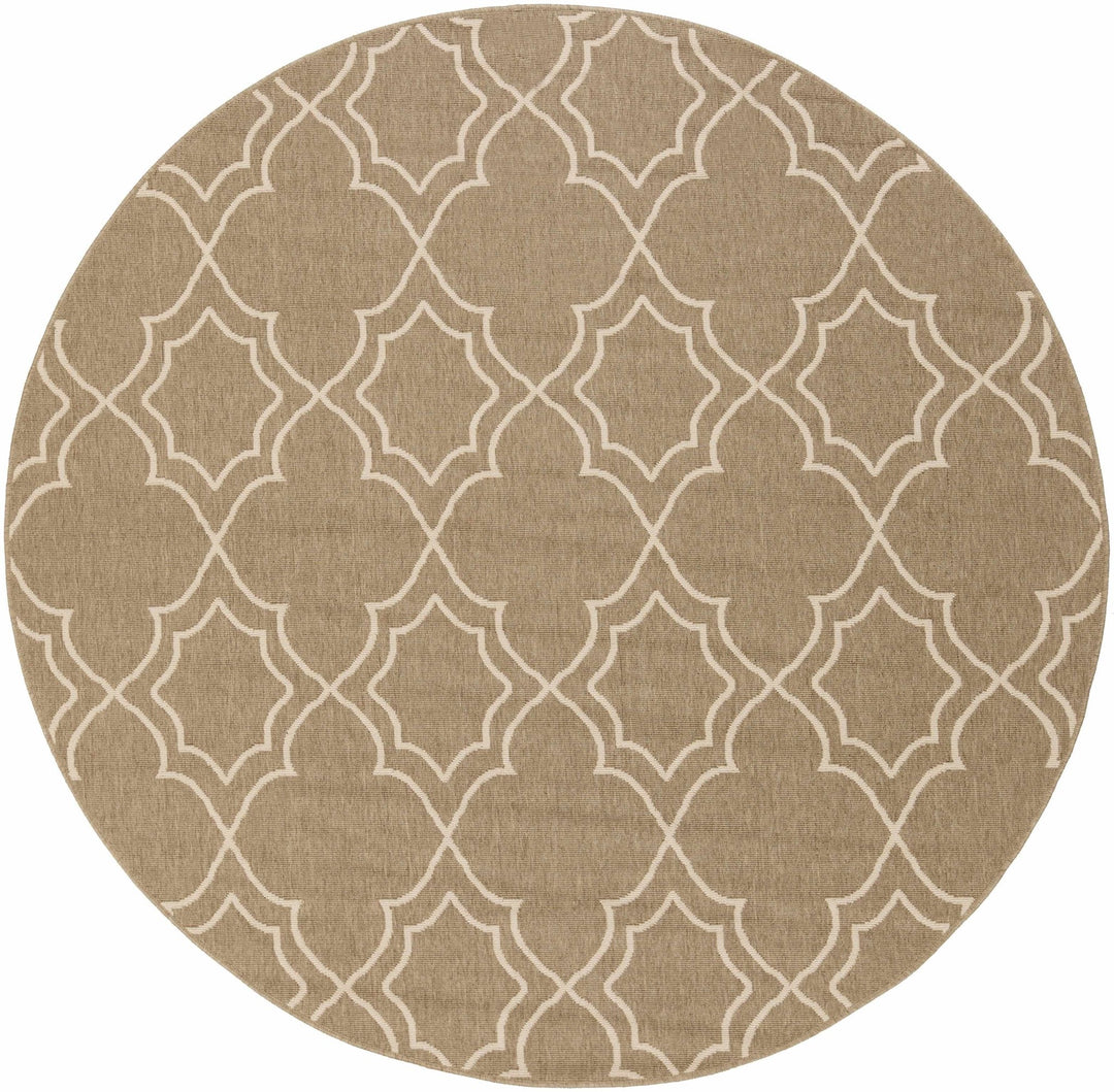 Toledo Contemporary Geometrical Tan And Beige Rug - The Rug Decor
