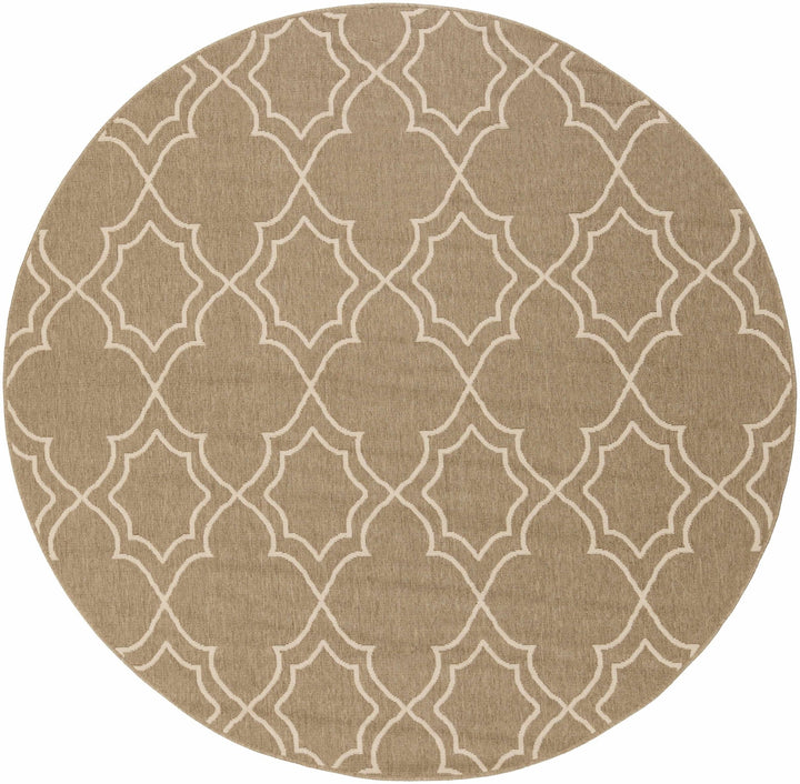 Toledo Contemporary Geometrical Tan And Beige Rug - The Rug Decor