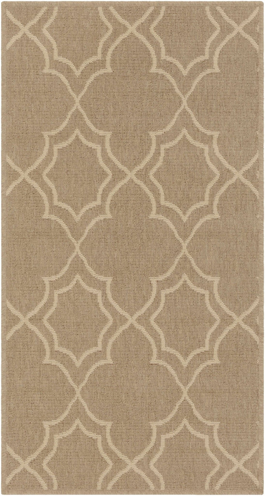 Toledo Contemporary Geometrical Tan And Beige Rug - The Rug Decor