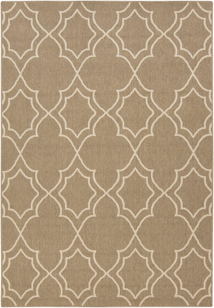 Toledo Contemporary Geometrical Tan And Beige Rug - The Rug Decor