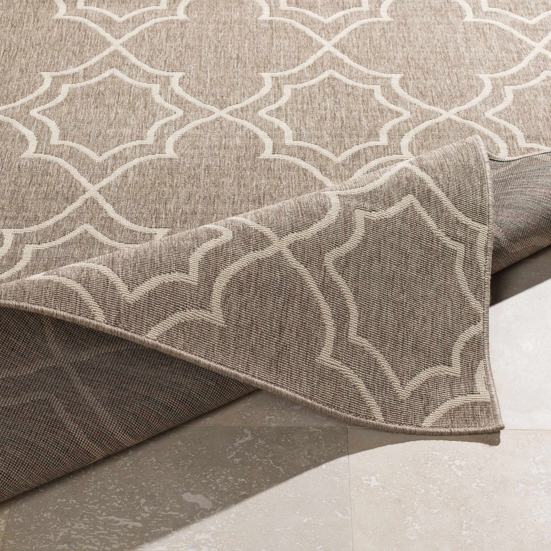 Toledo Contemporary Geometrical Tan And Beige Rug - The Rug Decor