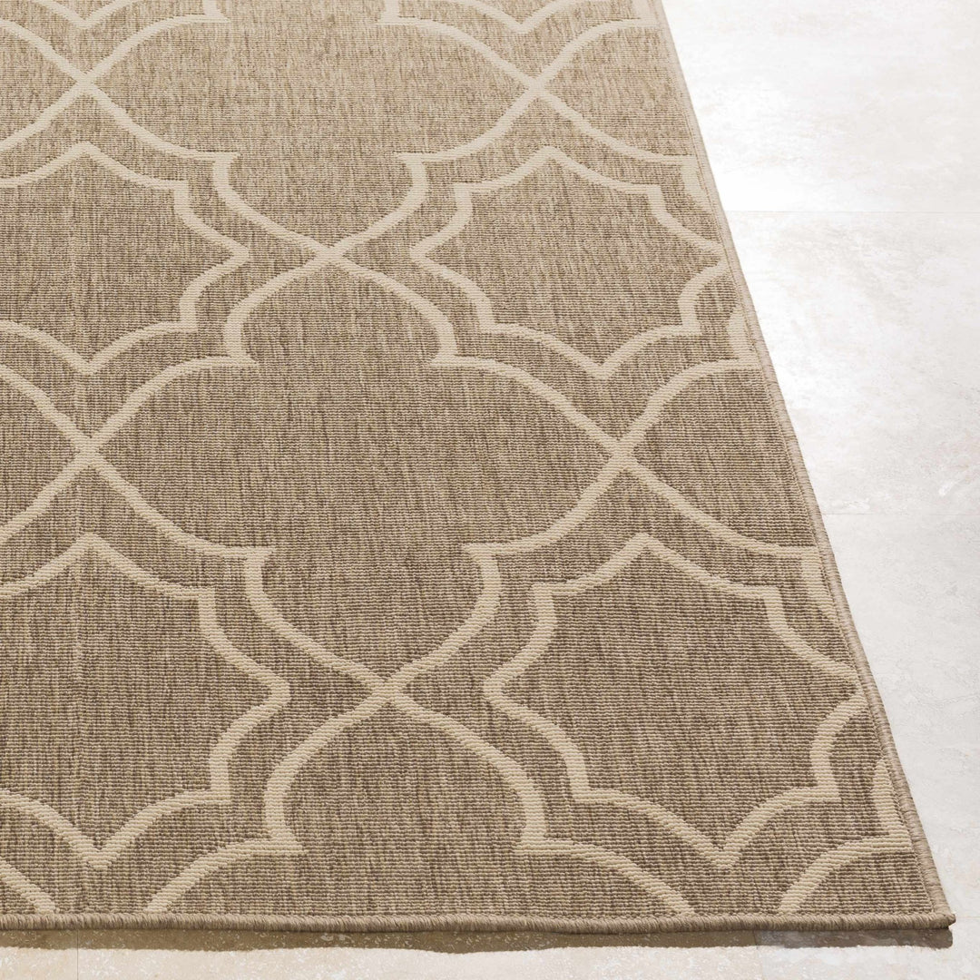 Toledo Contemporary Geometrical Tan And Beige Rug - The Rug Decor