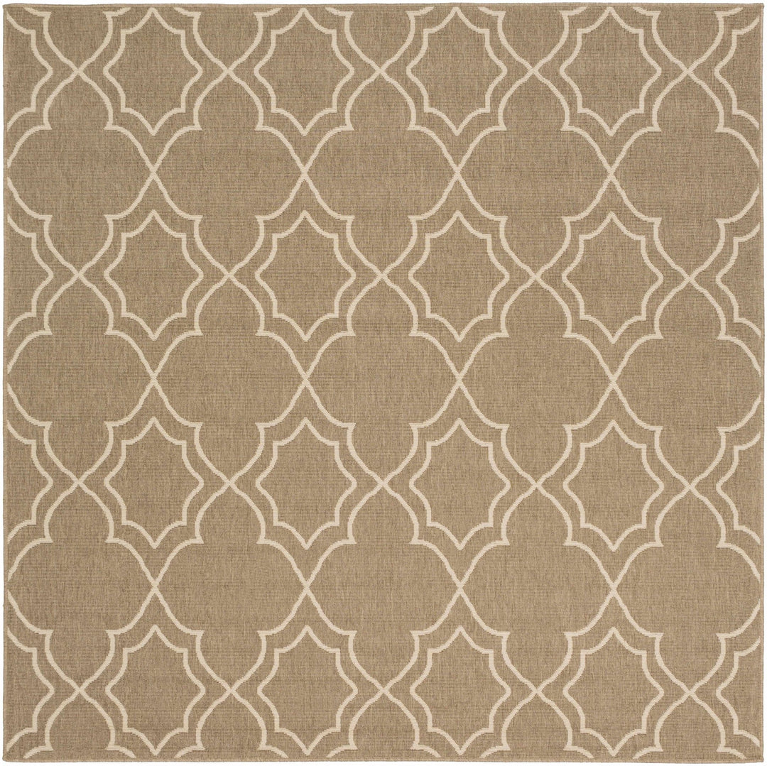 Toledo Contemporary Geometrical Tan And Beige Rug - The Rug Decor